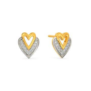 My Heart's Desire Diamond Earrings