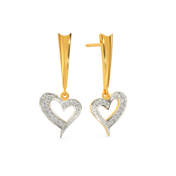 You Have My Heart Diamond Earrings