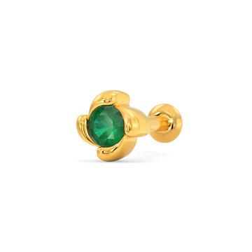 Crave For Curve Gemstone Nose Pins