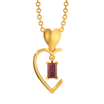 Cradled In Love Gemstone Pendants