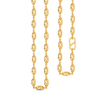 String A Loop Gold Chains