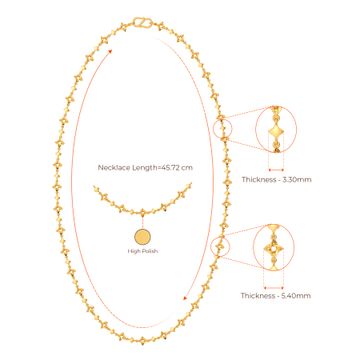 Starry Skies Gold Chains