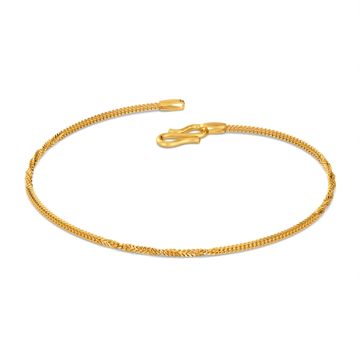 Twist O Grain Gold Bracelets