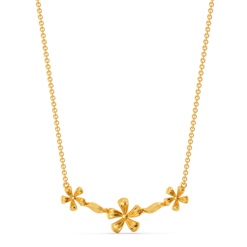 Charm Filled Gold Necklaces