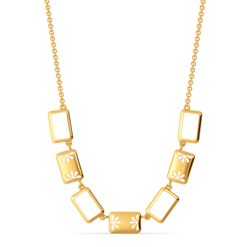 Ballroom Blossoms Gold Necklaces