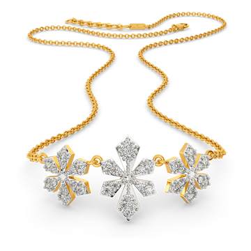 Snowbound Diamond Necklaces