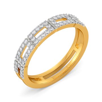 Rad Rectangle Diamond Rings