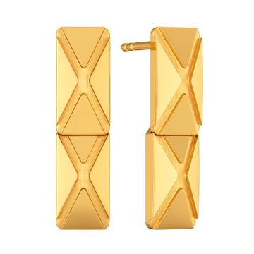 Sway With Me Gold Earrings