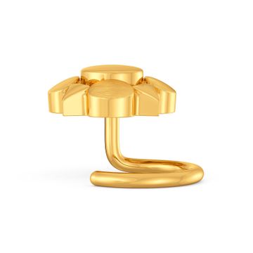 Elegance Refreshed Gold Nose Pins