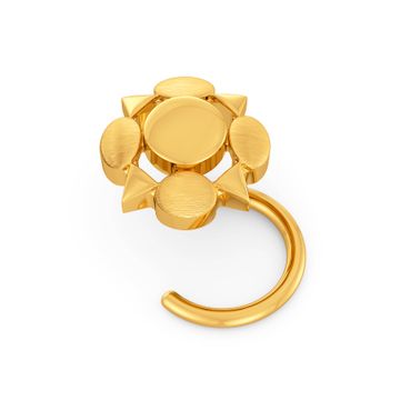 Elegance Refreshed Gold Nose Pins