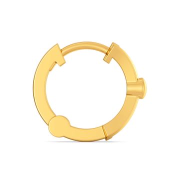 Bow Banter Gold Nose Pins