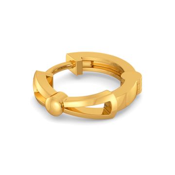 Bow Banter Gold Nose Pins