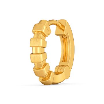 Linear League Gold Nose Pins