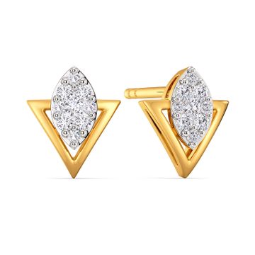 Rhomb Reasons Diamond Stud Earring
