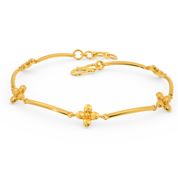 Fluer Aura Gold Bracelets