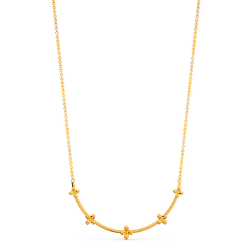 Fluer Aura Gold Necklaces