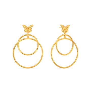 Tale of Hollows Gold Earrings