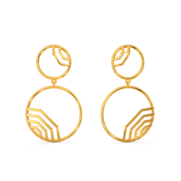 See You Through Gold Earrings