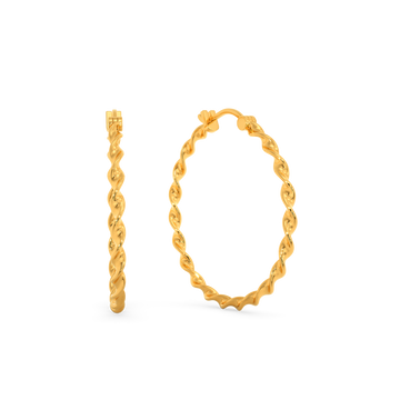 Tales N More Gold Earrings