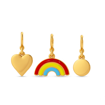 Pride & Love Gold Charms