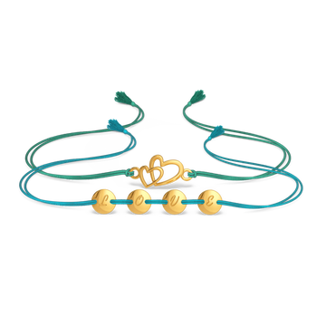 Heartsy Harmony Gold Bracelets