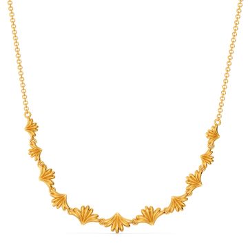 Leaf on Fleek Gold Necklaces