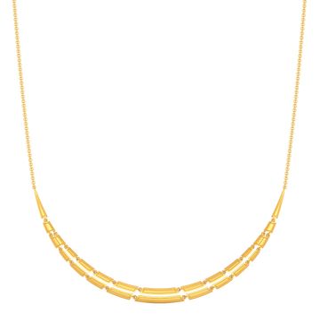 Four to Fission Gold Necklaces