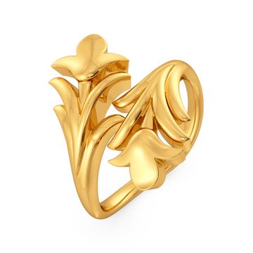 Floret Bash Gold Rings