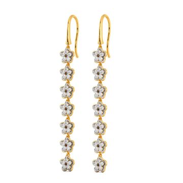 Fleurs Elégantes Diamond Earrings