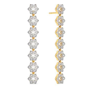 Floret Finesse Diamond Earrings