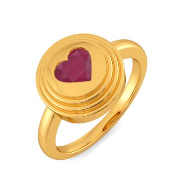 Dear Claret Gemstone Rings