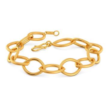 Link O Mark Gold Bracelets