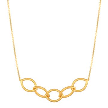 Link O Mark Gold Necklaces