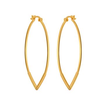 Victory Bound Gold Earrings
