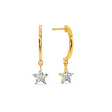 Star Envision Diamond Earrings
