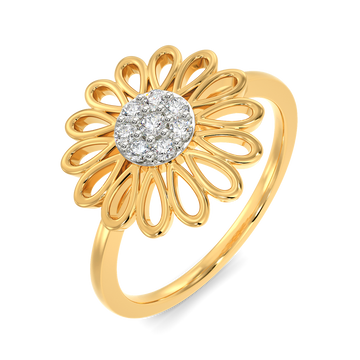 Daisy Dew Diamond Rings