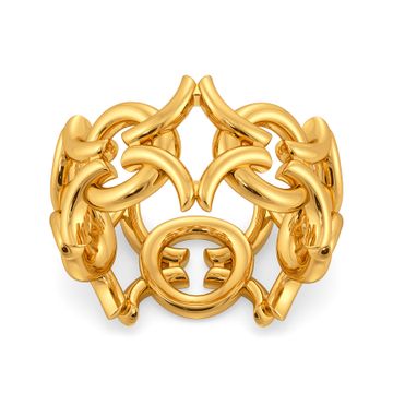 Twist N Lock Gold Rings