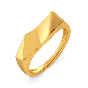 Fit Shaped Gold Rings