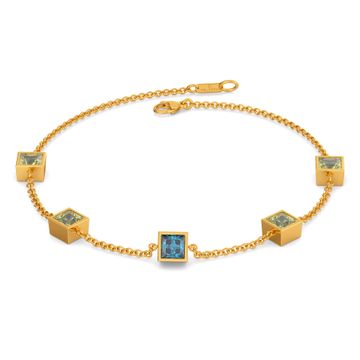 Twin Themed Gemstone Bracelets