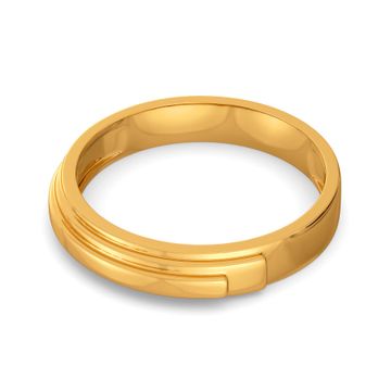 Vest Dressed Gold Rings