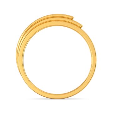Vest Dressed Gold Rings