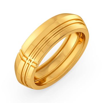 Plaid to Plot Gold Rings