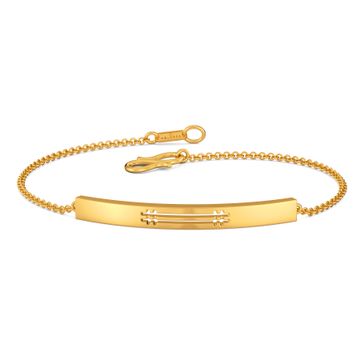 Maverick Plaids Gold Bracelets
