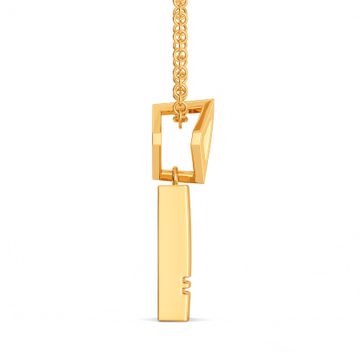 Maverick Plaids Gold Pendants
