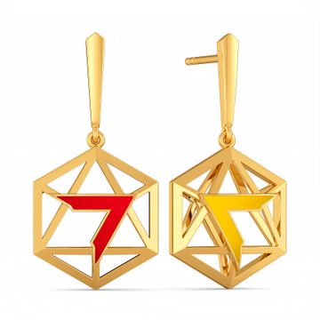 Vibrant Mods Gold Earrings