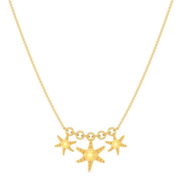 Star Shell Gold Necklaces