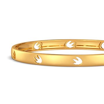 The Tropical Trivia Gold Bangles