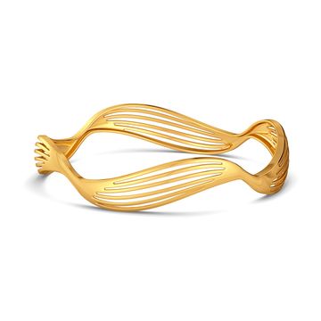 Scaly Daily Gold Bangles