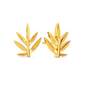 Palmetto Gold Earrings