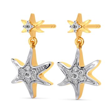 Surfin Stars Diamond Earrings